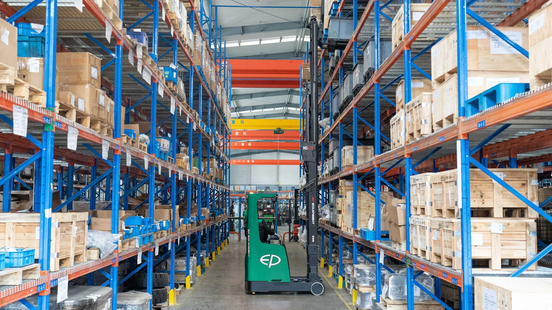 EP CQD14 PRO – 1400 kg i bruk